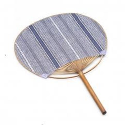 Picture of Japanese Style/ Handle Round Hand Fan Handheld Fan Perfect Gift/great for themed party/Decor,W