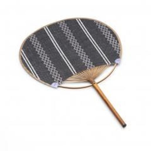 Picture of Japanese Style/ Handle Round Hand Fan Handheld Fan Perfect Gift/great for themed party/Decor,T