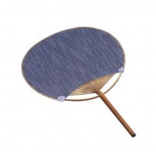 Picture of Japanese Style/ Handle Round Hand Fan Handheld Fan Perfect Gift/great for themed party/Decor,O