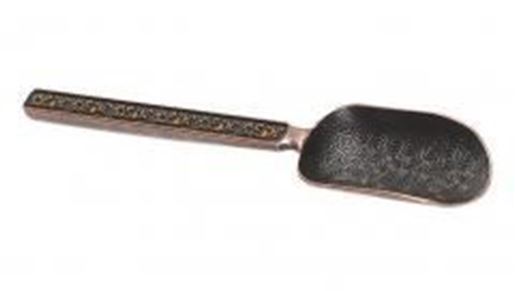 Picture of Tea Accessory Teaspoon Tea Ceremony Flower-patterned Red Copper Section Teaspoon