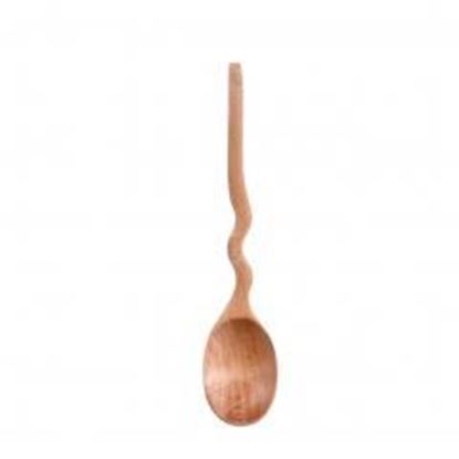 Picture of Set of 2 Refined Elegant Creative Wooden Spoon/Crank Wooden Spoon/Children spoon