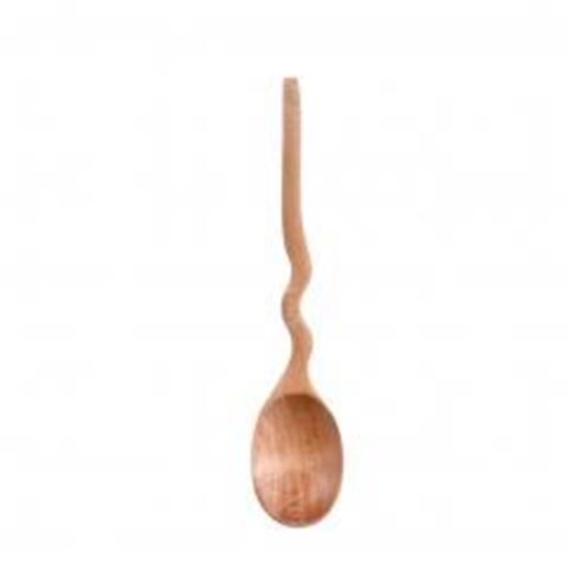 Picture of Set of 2 Refined Elegant Creative Wooden Spoon/Crank Wooden Spoon/Children spoon