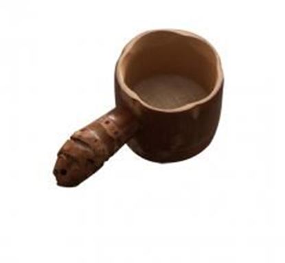 Picture of CreativeTea Filter Tea Straine Bamboo Root Bamboo Spoon