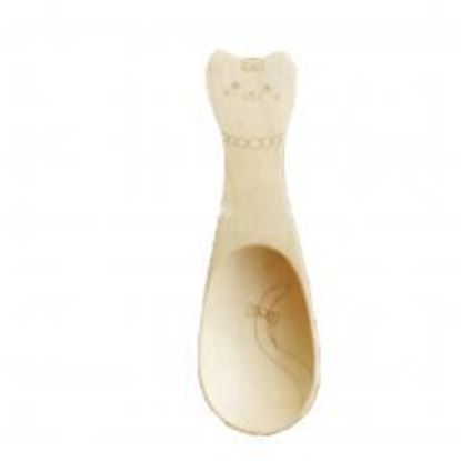 Picture of Set of 2 Creative Wooden Tea Spoon,Ice Cream Scoop,Adorable Spoon(Cat&Necklace)