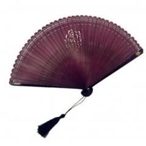 Picture of Oriental Beautiful Folding Hand Fan Handheld Fan Perfect Gift, J