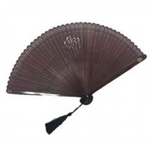 Picture of Oriental Beautiful Folding Hand Fan Handheld Fan Perfect Gift, K