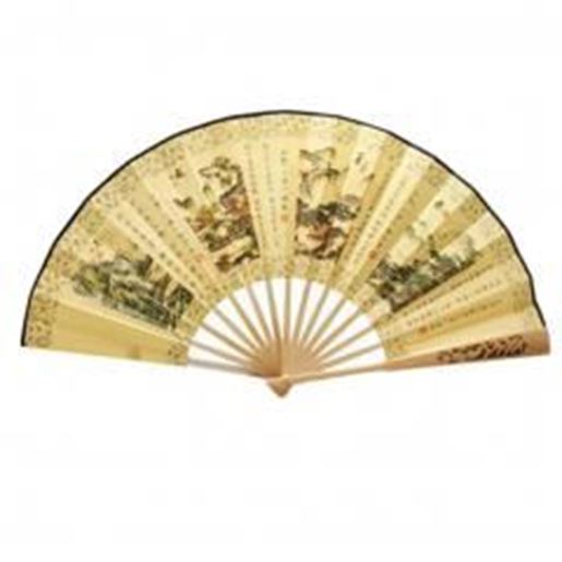 Picture of Oriental Style Folding Fan Hand Fan Handfan Handheld Fan Perfect Gift, K