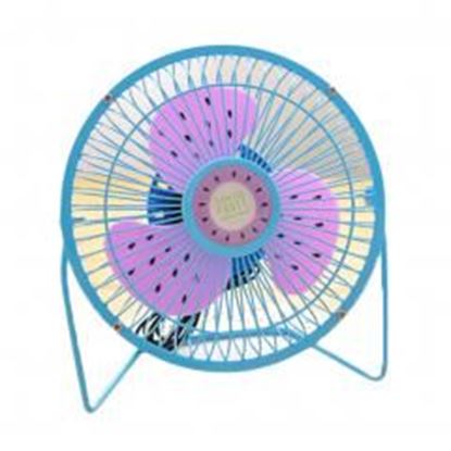 Picture of Desktop Ultra-Quiet And Creative Mini Cute Portable USB Fan Blue Strawberry