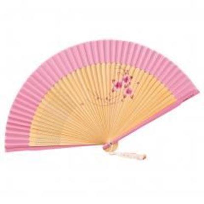 Picture of Retro Chinoiserie Silk Fan Hand Fan Beautiful Folding Fan Handheld Fan H