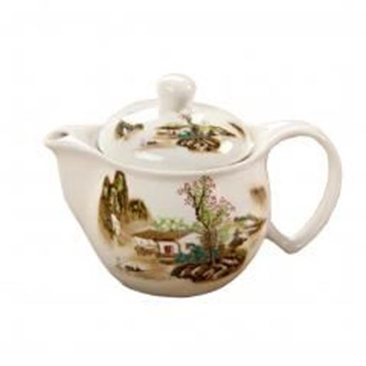 Picture of Stylish Ceramic Teapot Tea Kettle With Tea Infuser