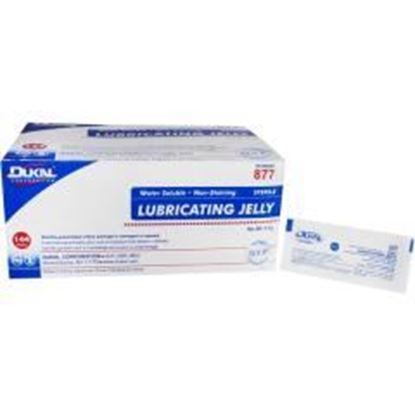 Lubricating Jelly, 3 gram Foil Pack, Sterile, 144pk/bx 12bx/cs Case Pack 1728