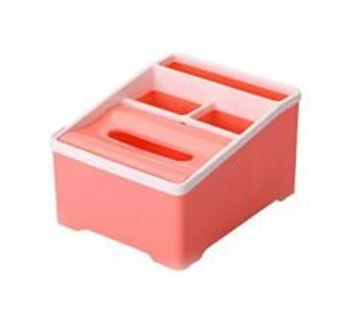 Picture of Lovely Students Desktop Storage Box Creative Multifunctional Tissue Box