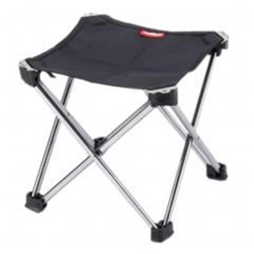 Picture of Portable Folding Chair Stool Camping Chairs Fishing Train Travel Paint Outdoor, Medium Black