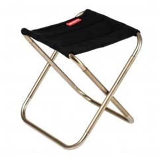 Picture of Portable Folding Chair Stool Camping Chairs Fishing Travel Paint Outdoor, Black