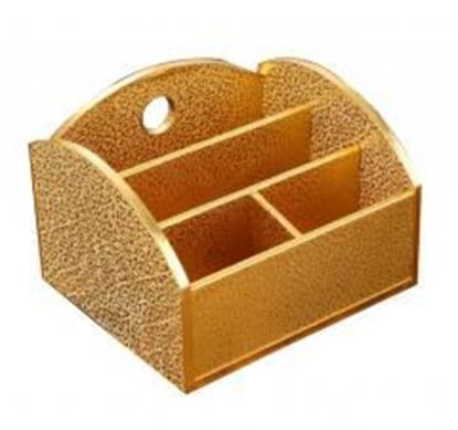 Picture of High-class Desktop Storage Box Small Storage Chest,Golden Cloud