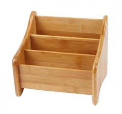 Picture of Handmade Practical Bamboo Desktop Storage Box Receive Container,Natural Color