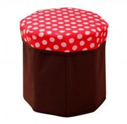 Picture of Household Folding Storage Stool Change Shoe Stool Kids Toy Storage Box-C5