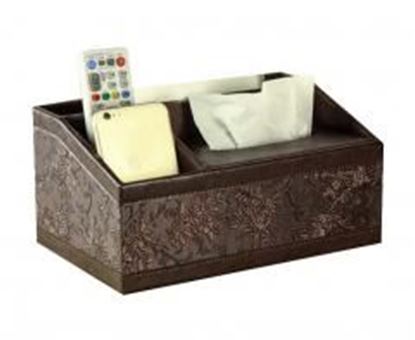 Picture of Elegant Multipurpose Desktop Storage Box/ Creative Tissue Box