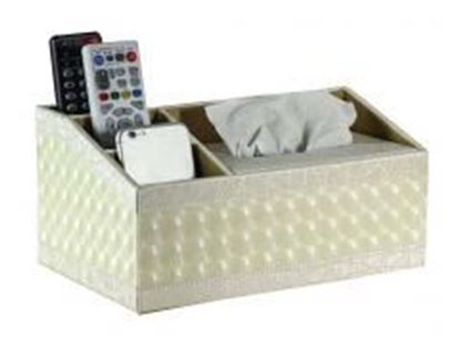 Picture of High-grade Multifunctional Desktop Storage Box Household Tissue Box,Beige