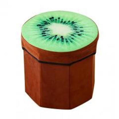 Picture of Storage Stool Toy Storage Box Change Shoe Stool Household Storage Chair-E3