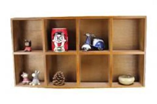 Picture of High-quality Wood Practical Storage Shelves Storage Rack 8 Drawers