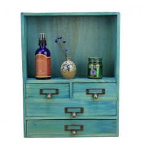 Picture of High-class Natural Wood Storage Chests Storage Bins Home Decorations