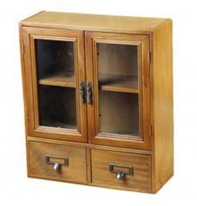 Picture of Classical Wood Handmade Storage Chest Storage Rack Storage Cabinet