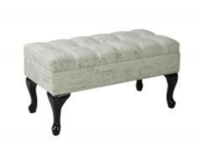 Picture of Tufted Storage Ottoman