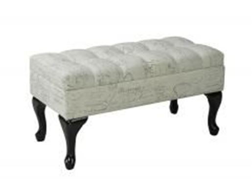 图片 Tufted Storage Ottoman