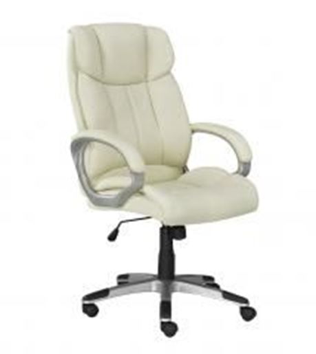 Picture of Brassex Adj. Office Chair with Gas Lift Black