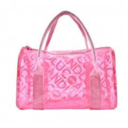 Picture of Summer Fashion pink Travel Bag Swim Handbag Beach Bag