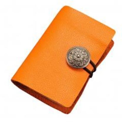 Изображение Vintage Style Credit Card Business Cards Case Wallet Organizer Bag Holder Orange