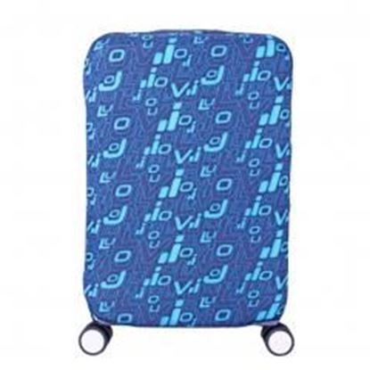 Picture of Thicken Blue Letter Suitcase Cover Luggage Baggage Protector