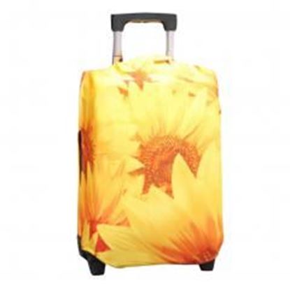 Picture of Suitcase Set Decor Yellow Flower Baggage/Luggage Gear