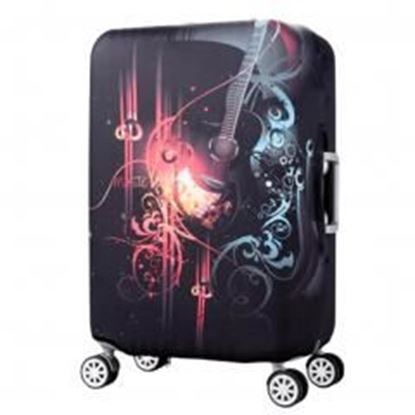 Picture of Modern Unique Guitar Luggage/Baggage Cover/Protector