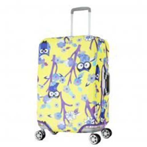 Picture of Owl Luggage Boot Decor Creative Baggage Suitcase Cover