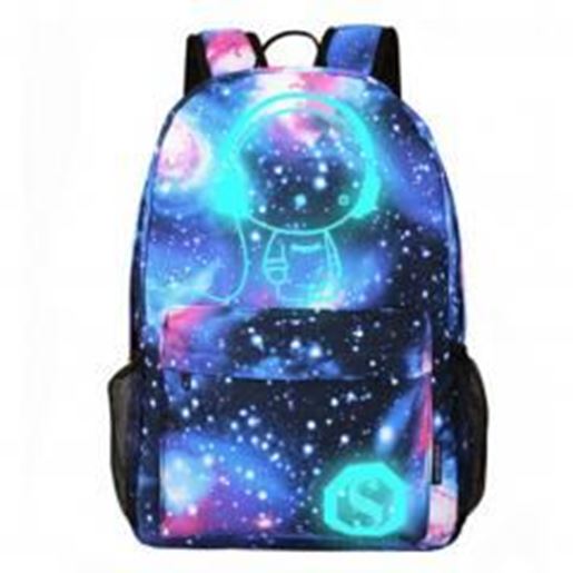 Picture of Trendy Max Galaxy Pattern School Backpack / Pupils Shoulders Bag/ Kids Backpack