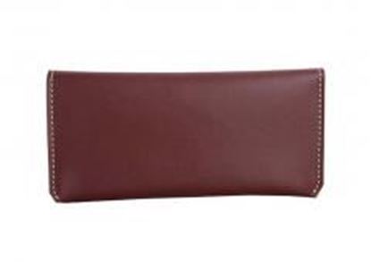 图片 Wine RED Handwork Special Wallet Handbags Simple Style Wallet