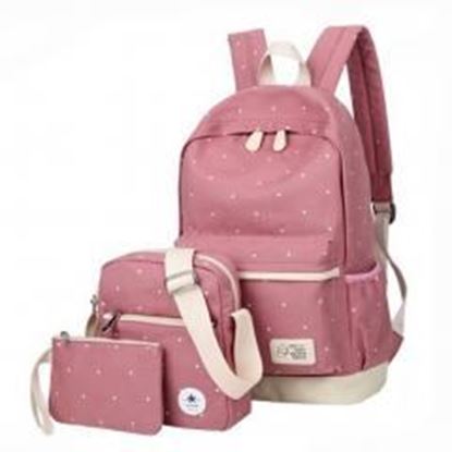 Picture of Pupils Shoulders Bag/Travel School Backpack /Fashion shoulders baglotus color