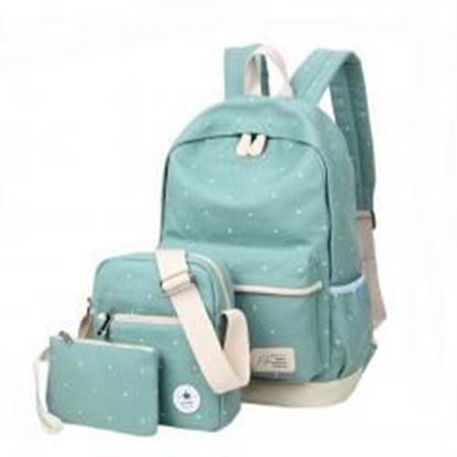 Picture of Pupils Shoulders Bag/Travel School Backpack /Fashion shoulders bagAcid blue