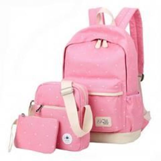 Picture of Pupils Shoulders Bag/Travel School Backpack /Fashion shoulders bagbaby pink