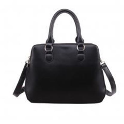 图片 Women's Perfect Medium Fashion Top Tote Handbag (Black)