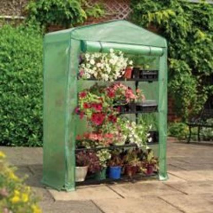 Picture of 4 Tier Extra-Wide Growhouse Greenhouse