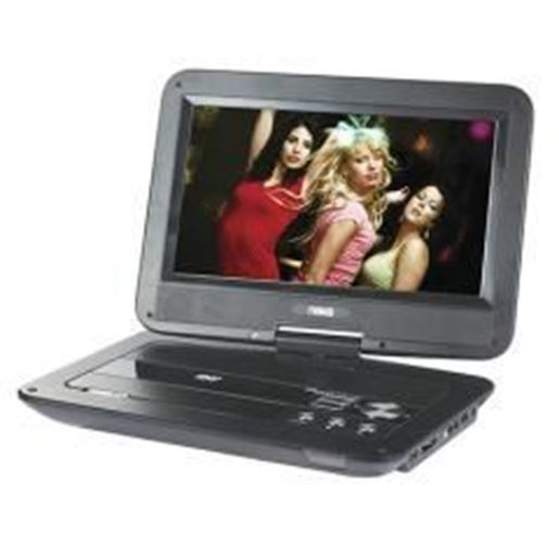 Picture of 10" Swivel Screen Portable DVD Player w/USB/SD/MMC Inputs