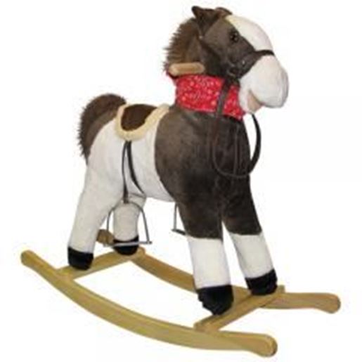 Picture of Pinto Beans Rocking Horse w/ Moving Mouth and Tail