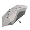 Alien Storehouse Fashion Creative Art Style Folding Vinyl Anti-UV Sun/Rain Umbrella Gray