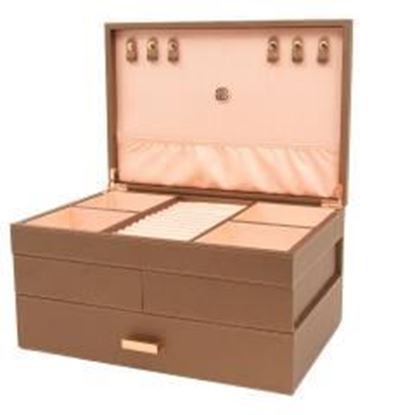 Spruce Storage Metallic Bronze Large Jewelry Box