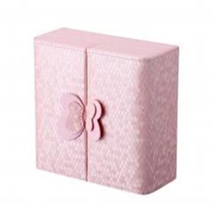 Kylin Express Portable Jewelry Case PU Leather Earrings & Ring Storage Box Traveling Jewelry Box