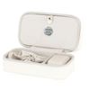 Spruce Storage Opal White Travel Jewelry Box