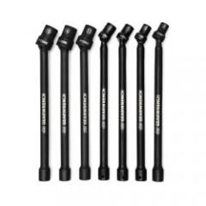 Picture of GearWrench 7-Piece 3/8 in. Drive Pinless Universal Extension Socket Set